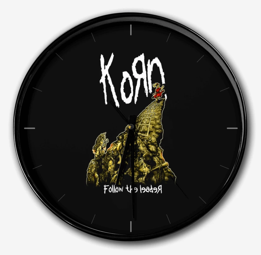 Reloj Negro de Korn Follow the Leader