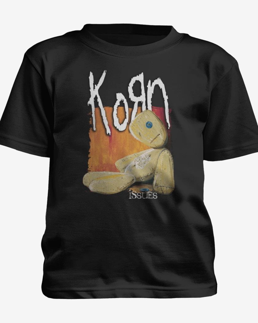 Polera de niño Negro de Korn Issues