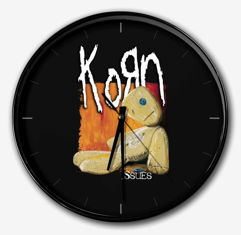 Reloj Negro de Korn Issues