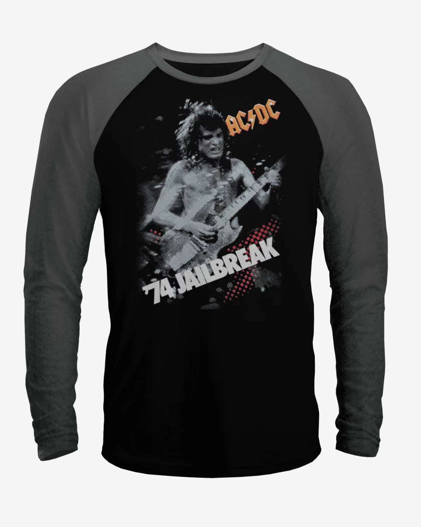 Polera Raglan AC DC Jailbreak