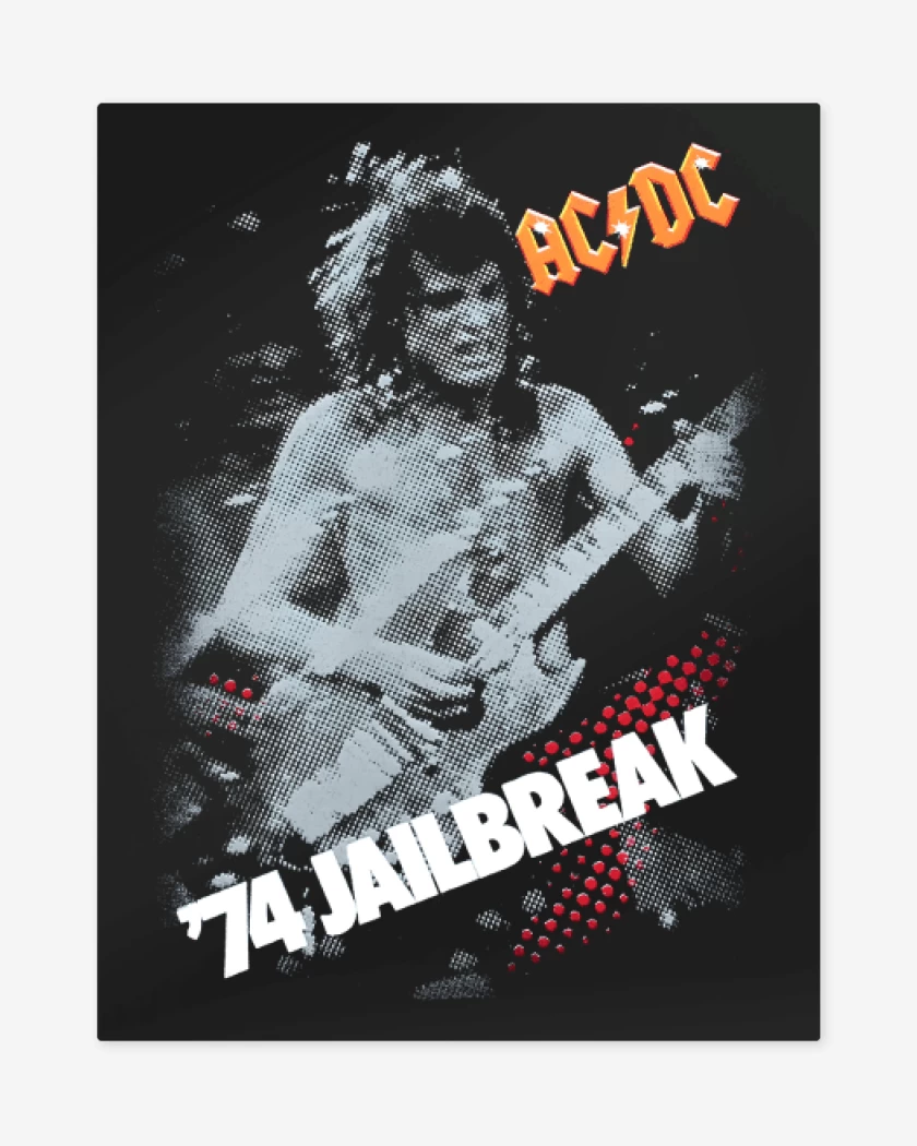 Print metalico AC DC Jailbreak