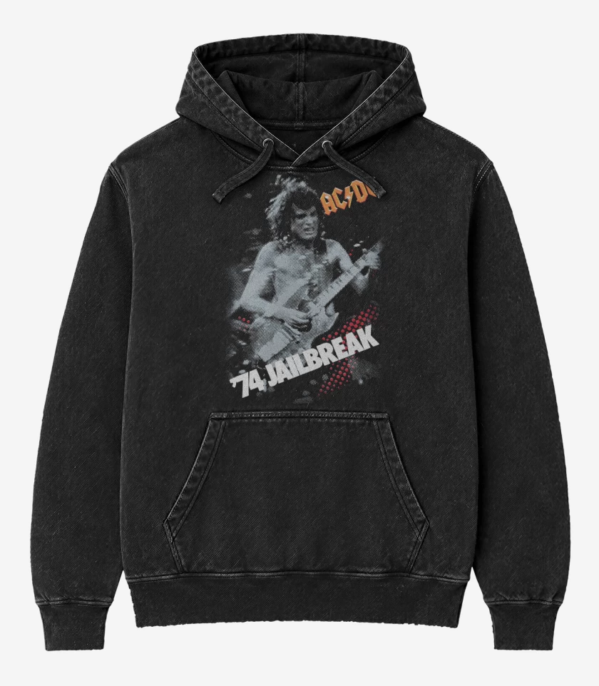 Poleron Canguro Acid Wash AC DC Jailbreak