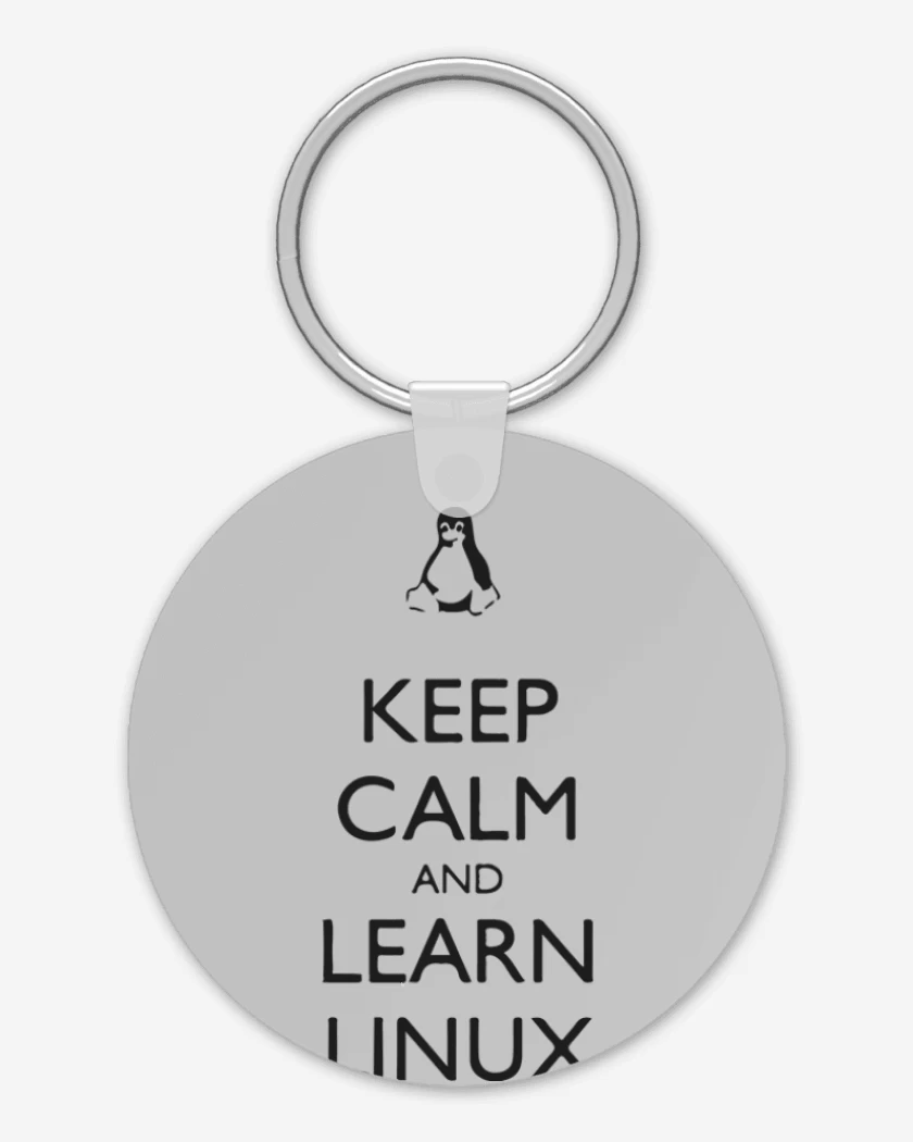 Llavero Keep calm linux