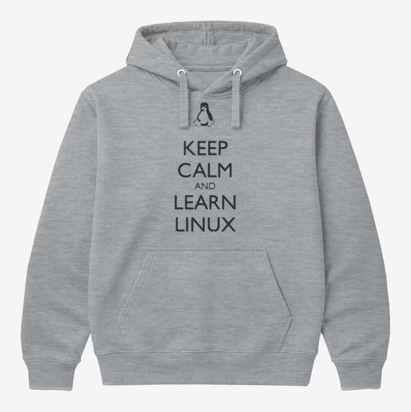 Polerón Canguro Keep calm linux