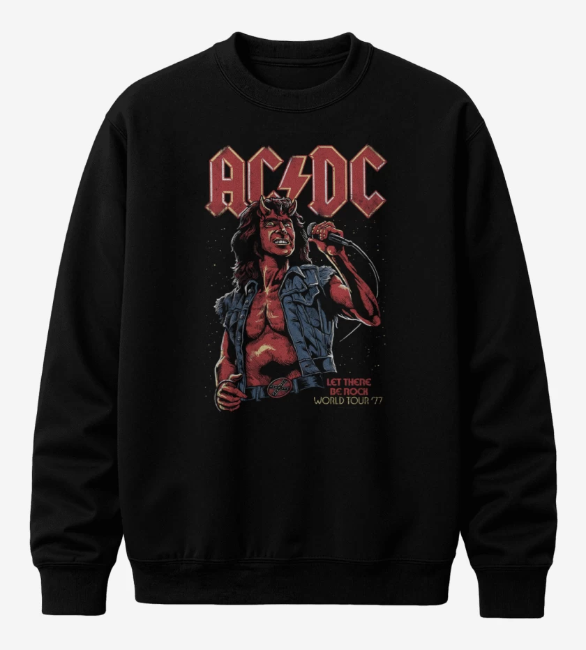 Poleron polo AC DC Bon Scott Diablo