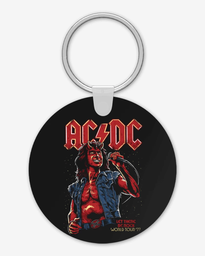 Llavero AC DC Bon Scott Diablo