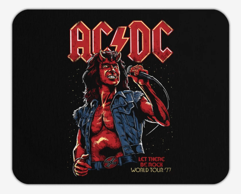 Mousepad AC DC Bon Scott Diablo