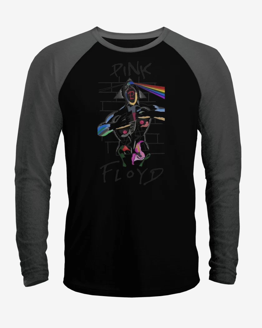 Polera Raglan Pink Floyd Floyd