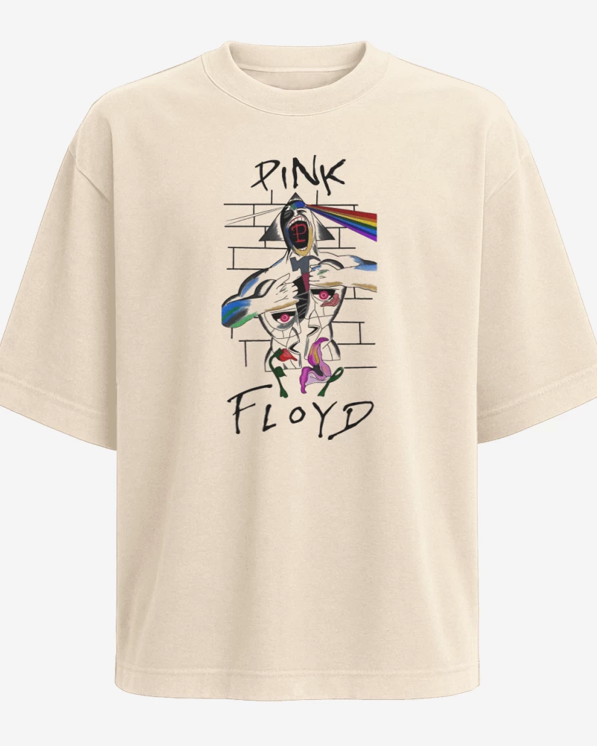 Polera Oversize Pink Floyd Floyd