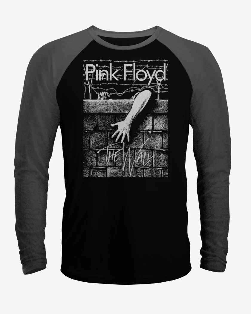 Polera Raglan Pink Floyd El Muro