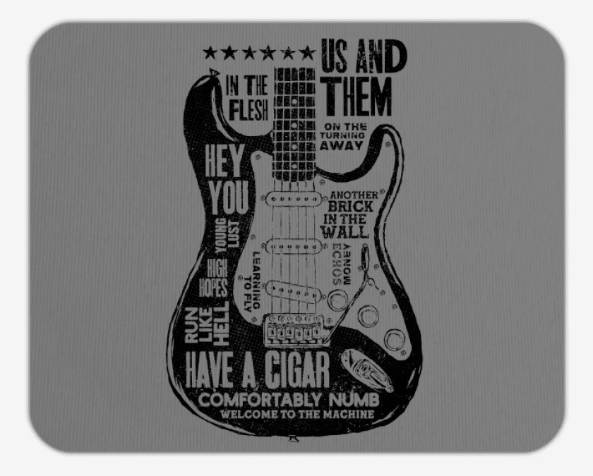 Mousepad Gilmour Guitar