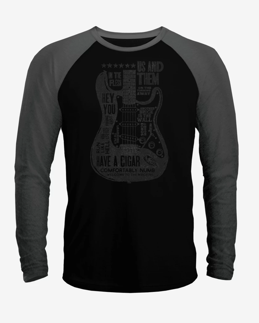 Polera Raglan Gilmour Guitar