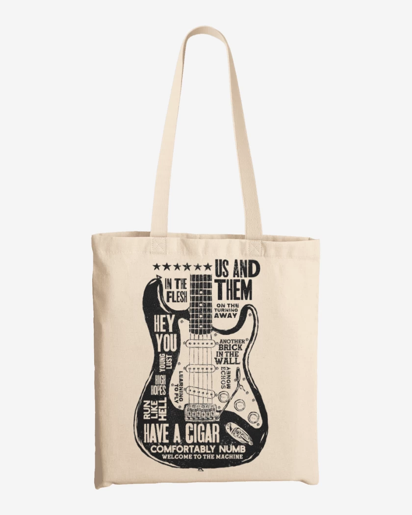 Totebag Gilmour Guitar