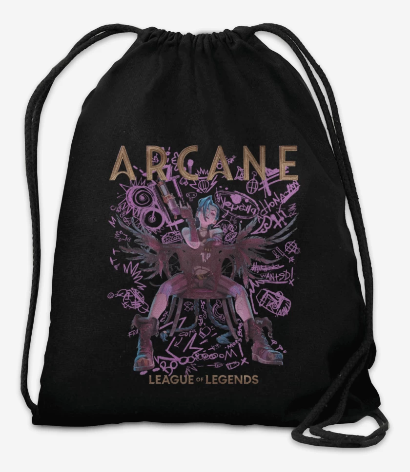 Mochila Negro de Arcane Jynx