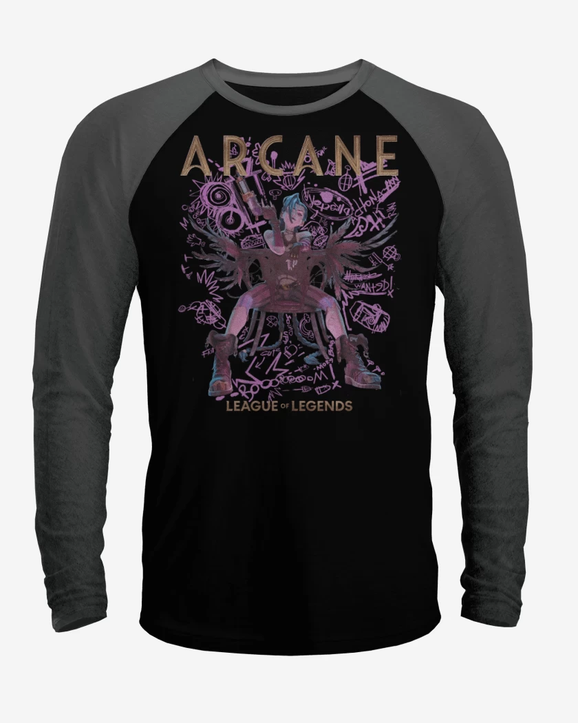 Polera Raglan Arcane Jynx