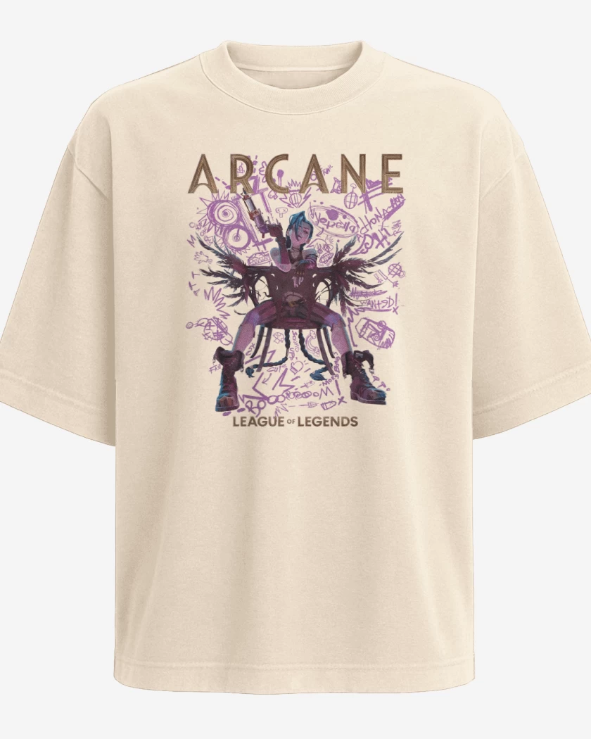 Polera Oversize Arcane Jynx