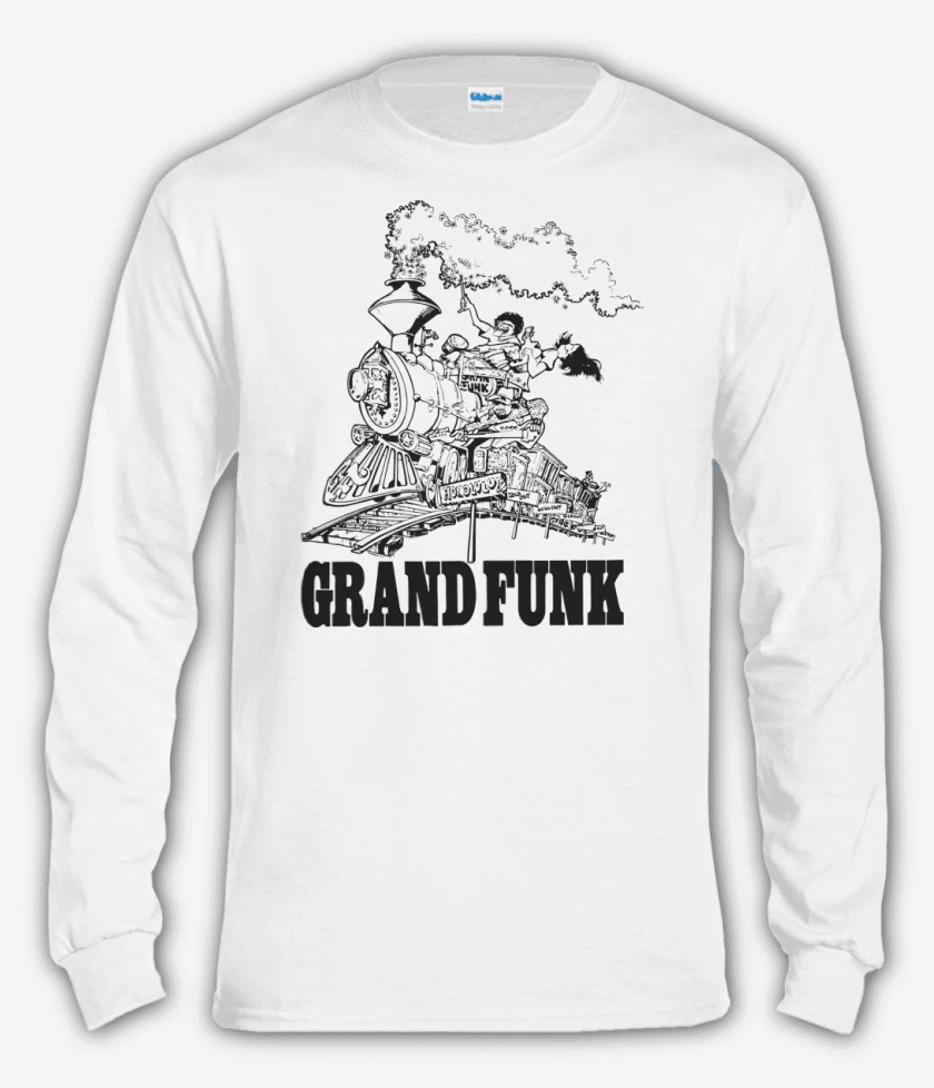 Polera manga larga Blanco de Grand Funk Railroad