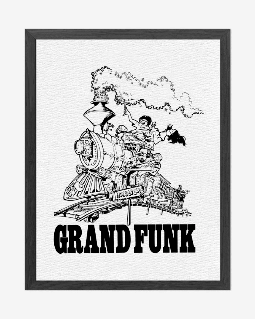 Cuadro decorativo Blanco de Grand Funk Railroad