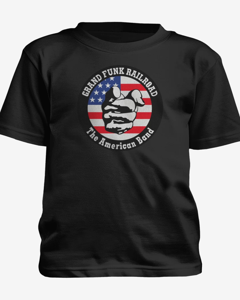 Polera de niño Negro de GF The American Band