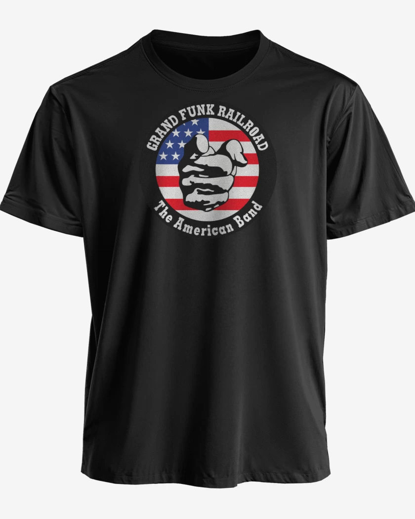 Polera premium Negro de GF The American Band
