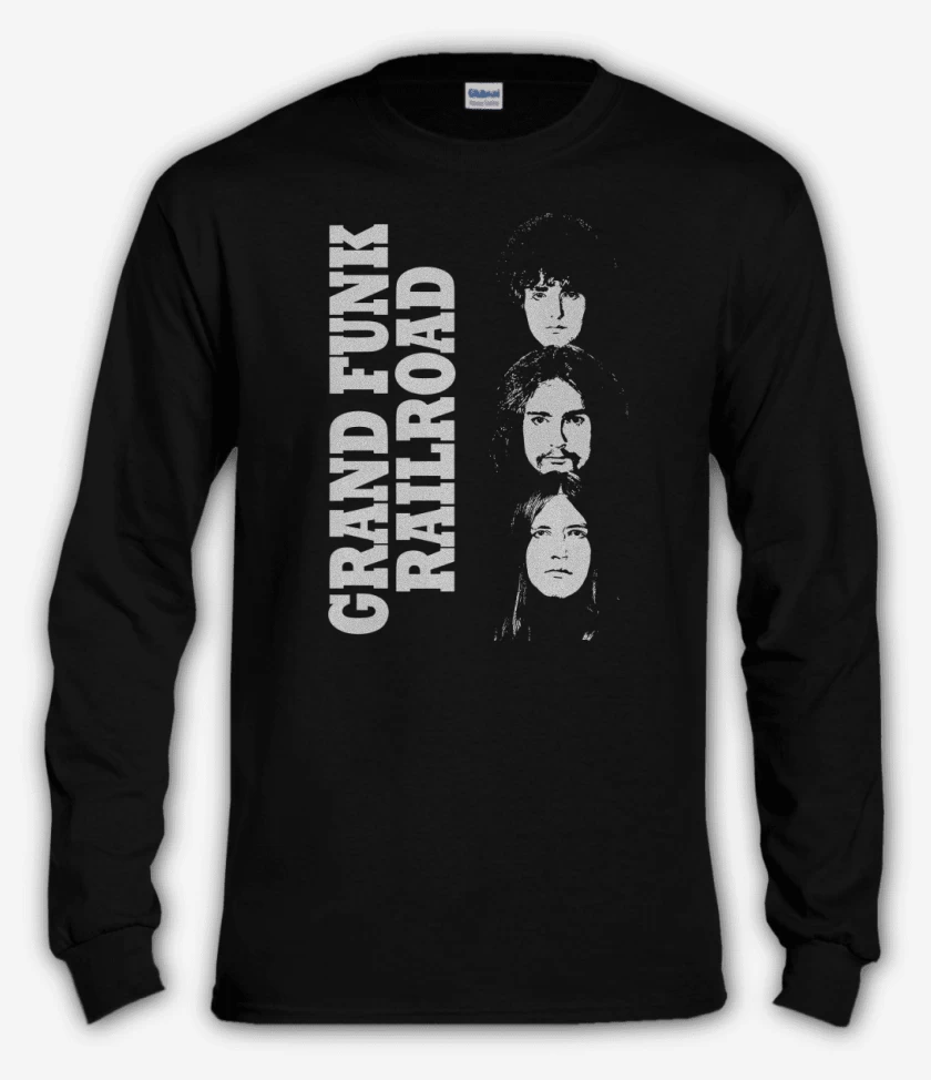 Polera manga larga Negro de Grand Funk Band