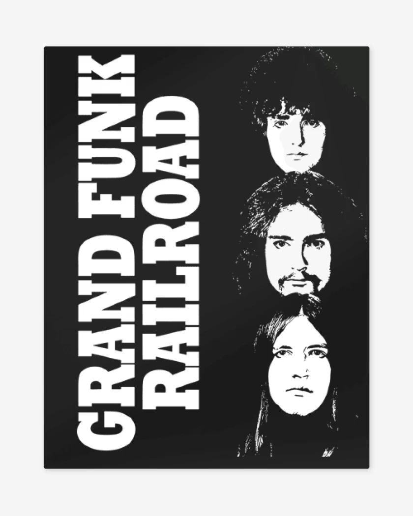 Print metalico Grand Funk Band