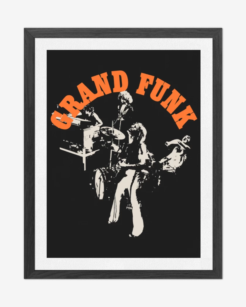 Cuadro decorativo Negro de Grand Funk Rail