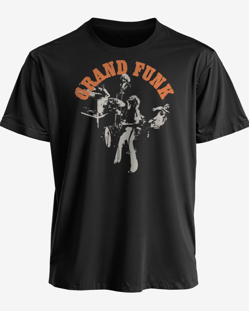 Polera premium Negro de Grand Funk Rail