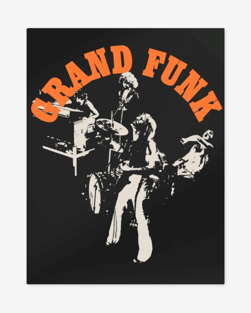Print metalico Grand Funk Rail