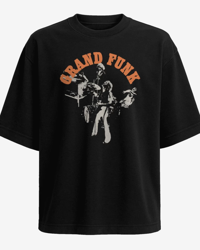 Polera Oversize Grand Funk Rail