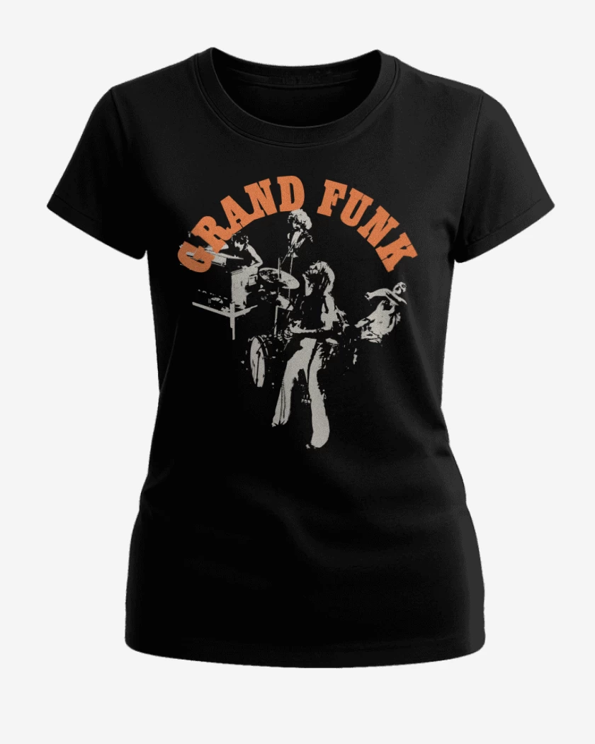 Polera de Mujer Negro de Grand Funk Rail
