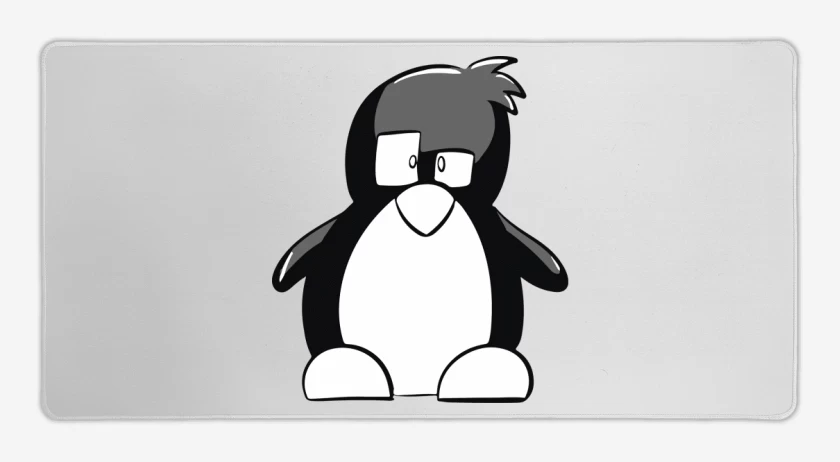 Mouse pad Gamer Linux