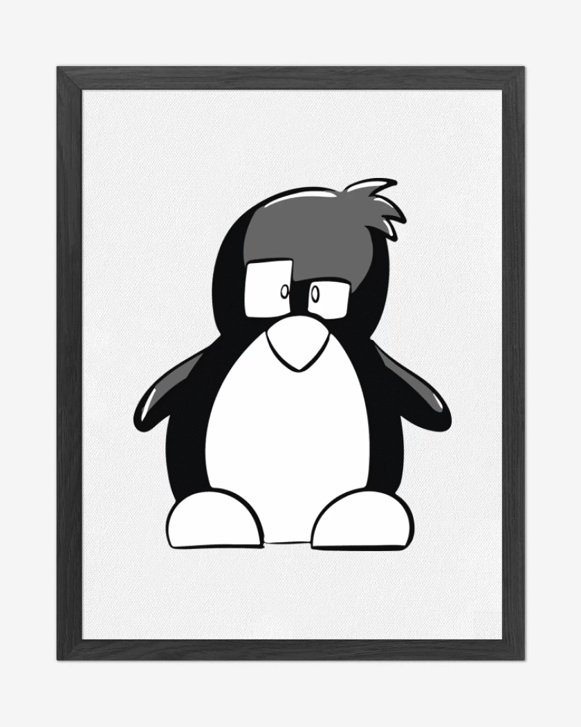 Cuadro decorativo Linux