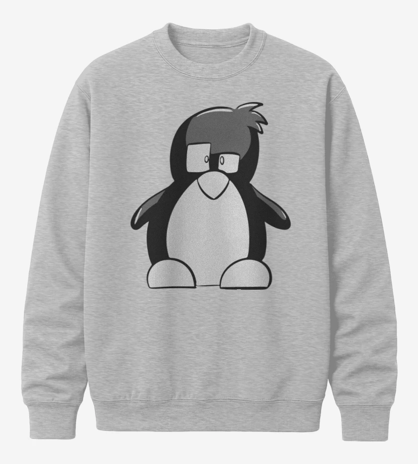 Poleron polo Gris Melange de Linux