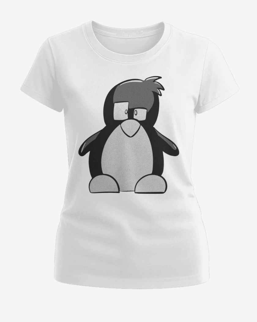 Polera de Mujer Blanco de Linux