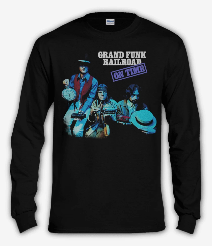 Polera manga larga Grand Funk On Time