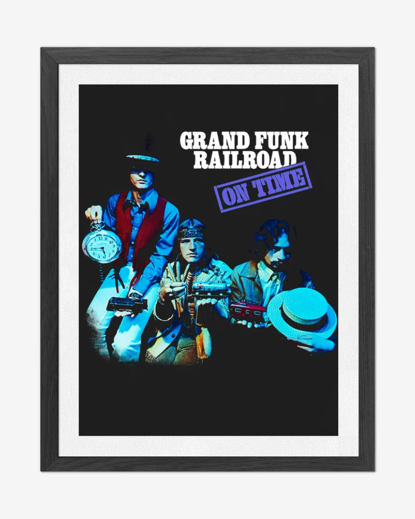 Cuadro decorativo Negro de Grand Funk On Time