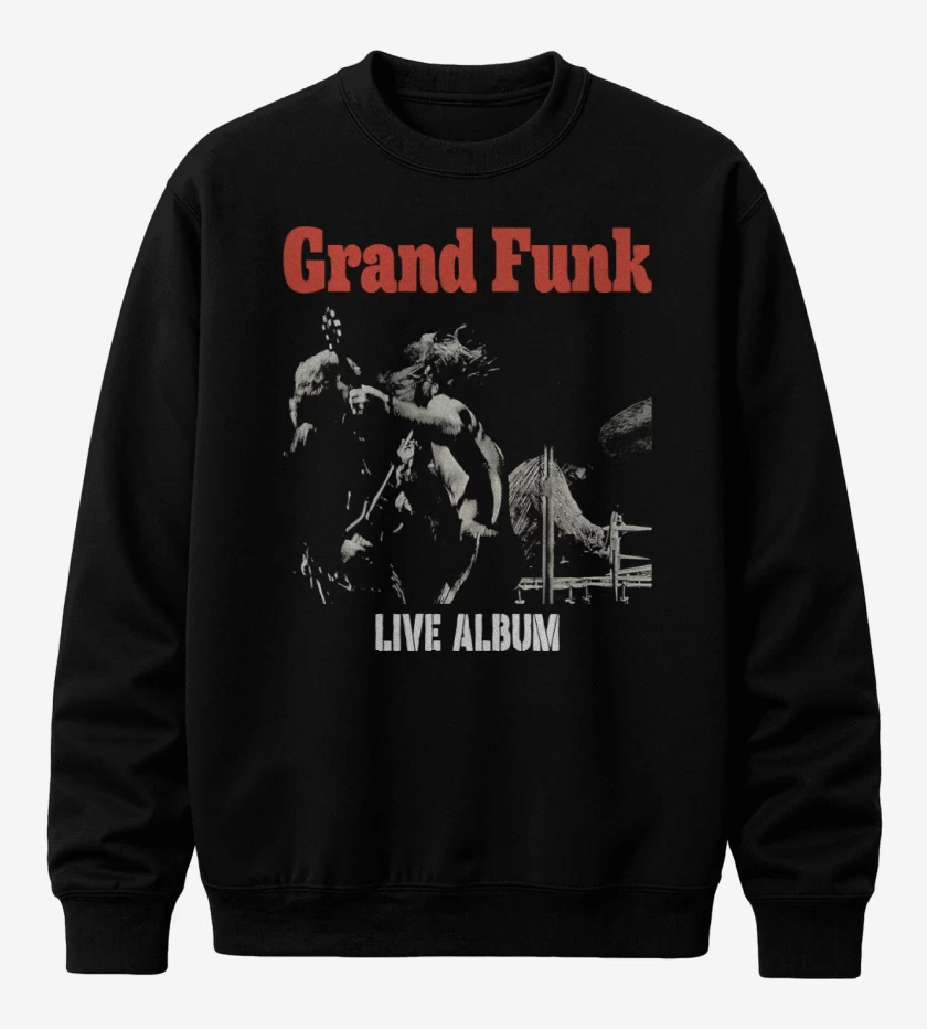 Poleron polo Grand Funk Live Album