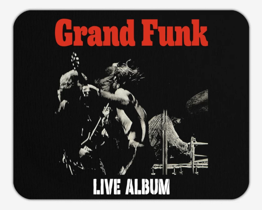 Mousepad Grand Funk Live Album