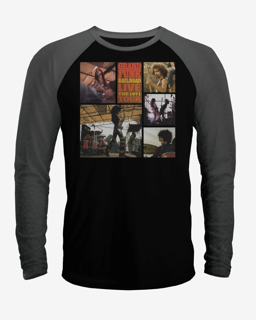 Polera Raglan Grand Funk The 1971 Tour