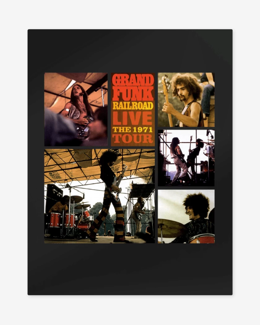 Print metalico Grand Funk The 1971 Tour