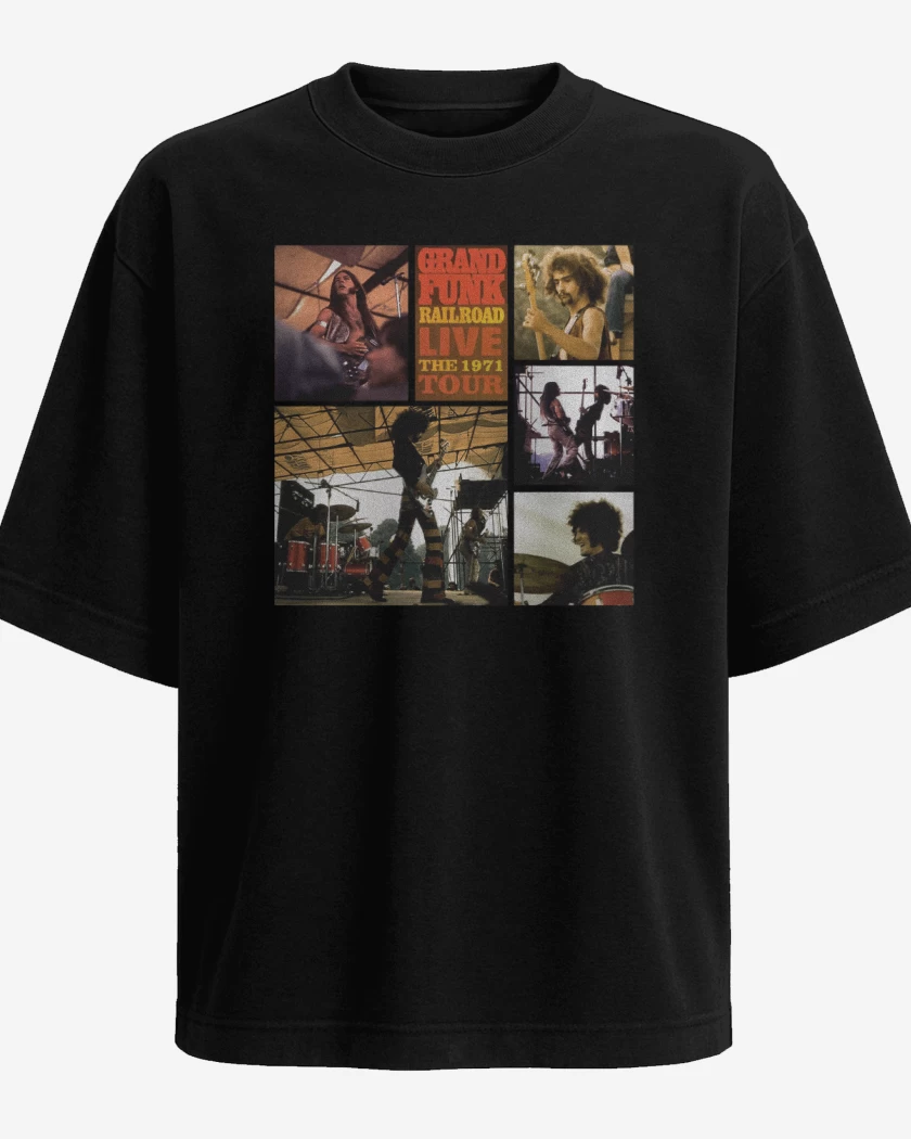 Polera Oversize Grand Funk The 1971 Tour