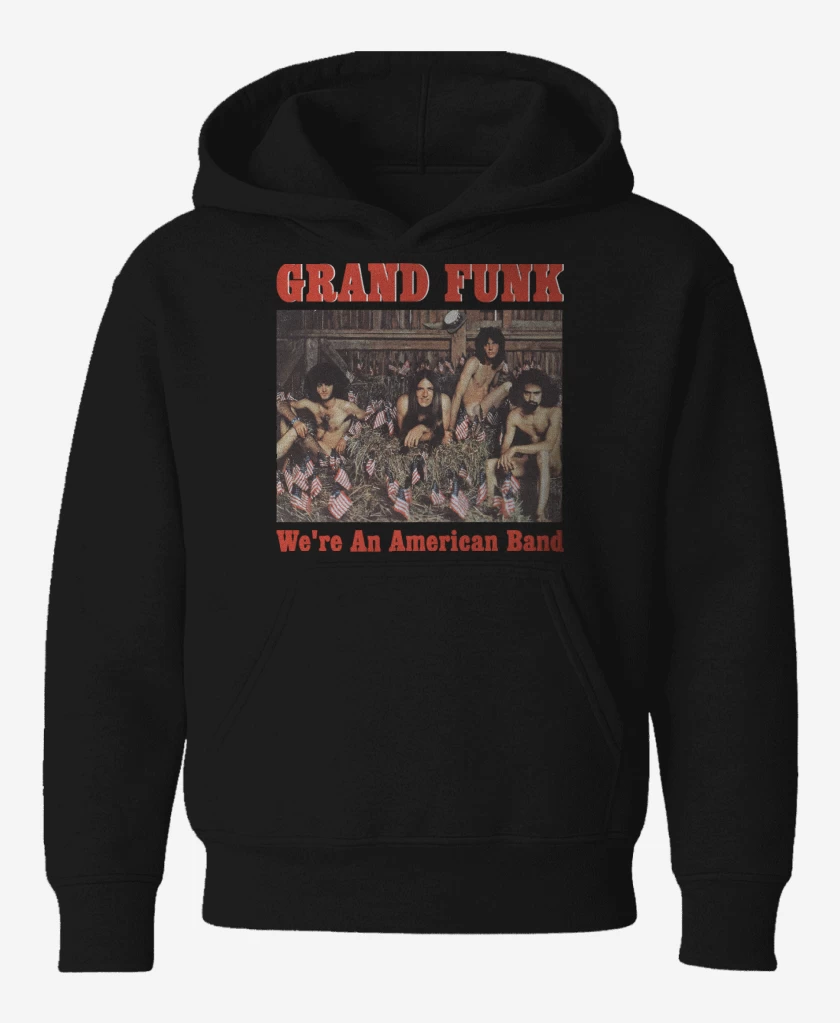 Poleron de niño Negro de Grand Funk American Band