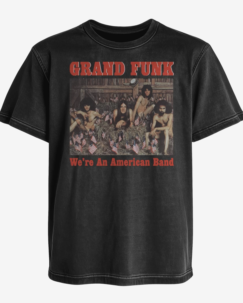 Polera desgastada Grand Funk American Band