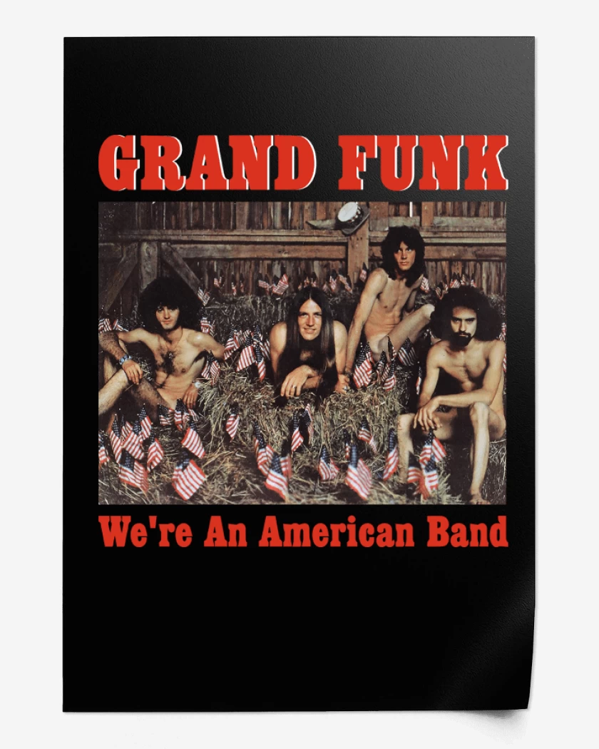 Print Grand Funk American Band