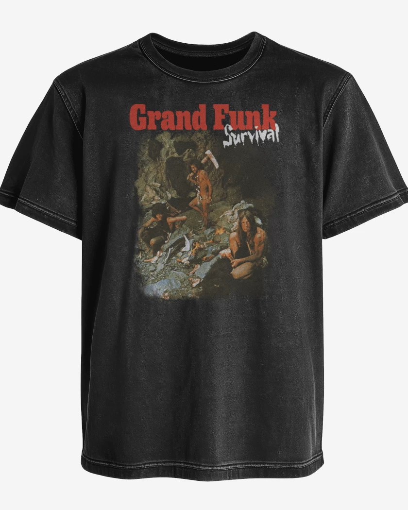 Polera desgastada Grand Funk Survival
