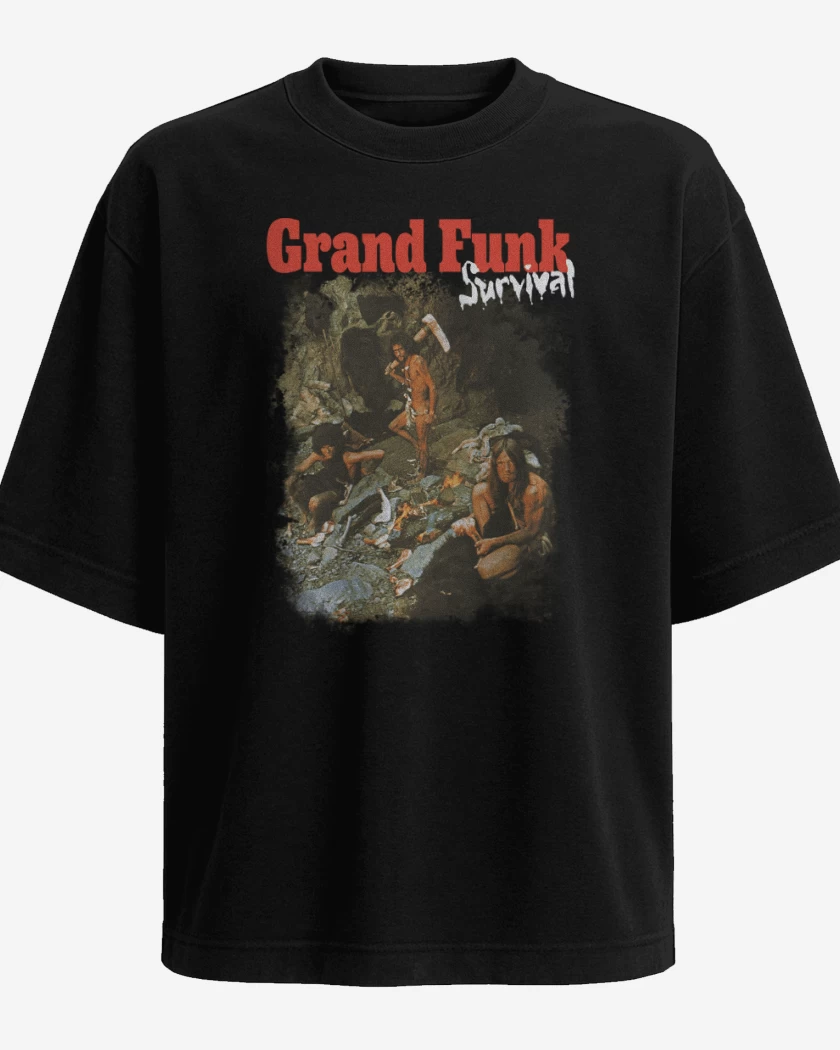 Polera Oversize Grand Funk Survival