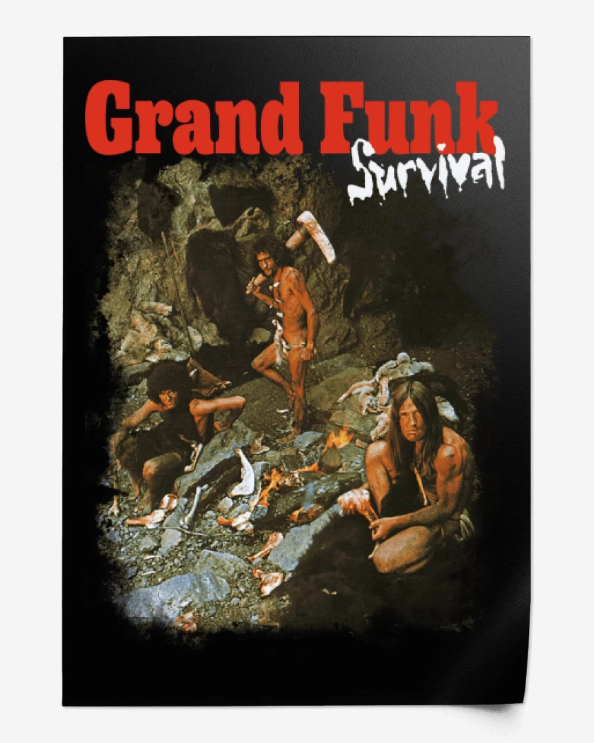 Print Grand Funk Survival