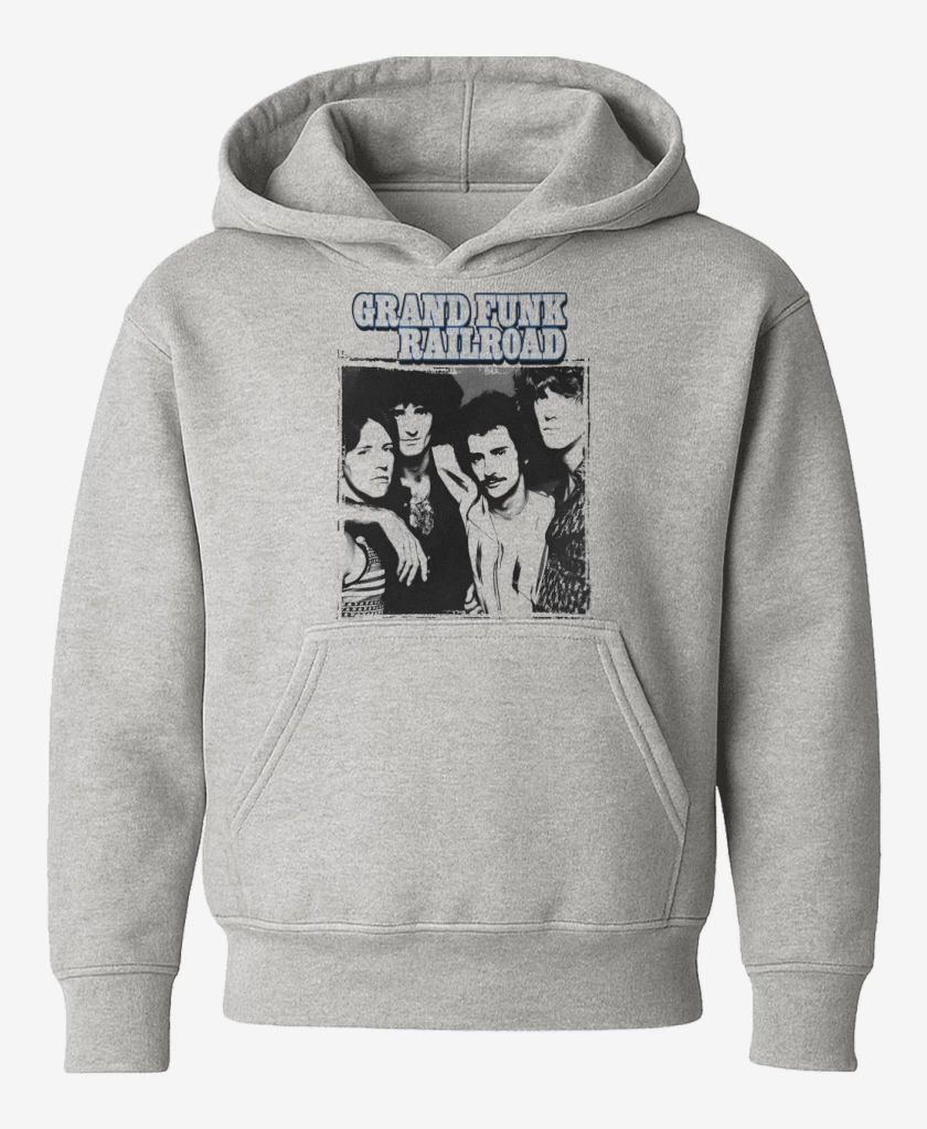 Poleron de niño Gris Melange de Grand Funk Band II