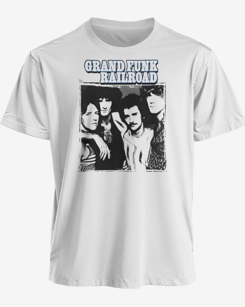 Polera premium Blanco de Grand Funk Band II